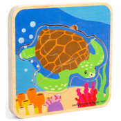 Bigjigs Toys Puzzle Životný cyklus korytnačky