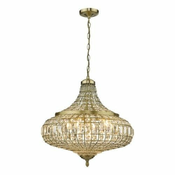 Där Lighting ASM0675 - Luster na lancu ASMARA 6xE14/40W/230V mesing