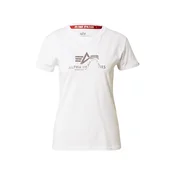 ALPHA INDUSTRIES Majica, bela