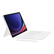 Samsung EF-DX725 Book Cover Keyboard für Galaxy Tab S9/ 9 FE/ S10 weiß