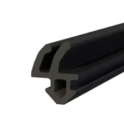 DQPP - Fensterdichtung - S-1388 - 1 m - Rehau PVC Fenster Gummidichtug - , Črna - Zugluftstopper Profildichtung - Gummidichtug Dichtband Kunststofffensterdichtungen