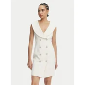 Artigli Cocktail obleka ACAB004864 Kremna Regular Fit