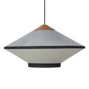 Forestier viseča svetilka Cymbal S, atlantsko modra, O 50 cm, E27 - Dnevna soba/jedilnica - Dizajn - Tkanine/tekstil