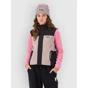 Mons Royale Pileup Wool Fleece Jacket flamingo