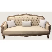 Casa Padrino luxury baroque sofa beige/brown - Magnificent living room sofa - Baroque style living room furniture - Luxury furniture in baroque style - Noble & Magnificent