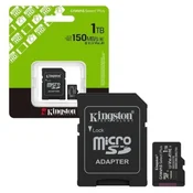 KINGSTON Canvas Select Plus microSD 1TB Class10 UHS-I U3 V30 A1 SD adapter SDCS3/1TB spominska kartica