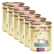 Terra Canis Horse with amaranth, peach & beetroot 6 x 800 g