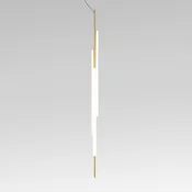 MARSET LED viseča svetilka Ambrosia 175w/vtič 2700K zlata barva - Dnevna soba/jedilnica - Dizajn - zlato - Aluminij