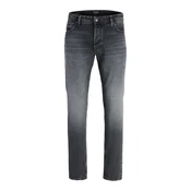 JACK & JONES Kavbojke JJIMIKE JJORIGINAL črna