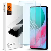 Spigen SPIGEN GLAS.TR EZ FIT kaljeno steklo, 2-pak za SAMSUNG M54 5G, prozorno