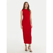 Marella Vsakodnevna obleka Nef 2513621061 Rdeča Slim Fit