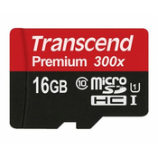TRANSCEND SD MICRO 16GB HC Class UHS 1