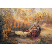 Grafika - Puzzle Josephine Wall: Sanje o Camelotu II - 1 500 kosov