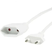 LogiLink Produžni kabel euro 3 m neuzemljeni bijeli H03VV H2 F