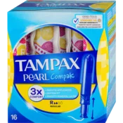 Tampax Pearl Compak, REGULAR, tamponi, 16 kom