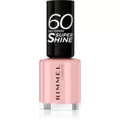 Rimmel 60 Seconds Super Shine lak za nohte odtenek 722 All Nails On Deck 8 ml