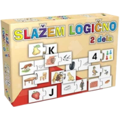 PIKOM Edukativna igracka Slažem logicno, 2 dela