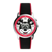 FOSSIL Analogna ura BIG TIC MICKEY rdeča/črna/srebrna/bela