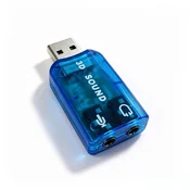 USB Zvucna Kartica 3D Sound 5.1, USB Audio Adapter za Slušalice i Mikrofon