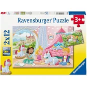 Ravensburger Sestavljanka Kraljevi prijatelji 2x12 kosov