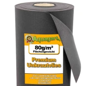 Aquagart 224 m2 vrtni flis flis za zastirko za plevel 80 g širok 1,6 m., (22073921)