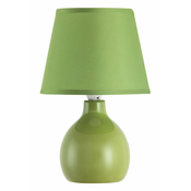 Rábalux 4477 Ingrid nočna namizna svetilka, zelena keramika