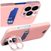 1 to 3 Hurtel Usnjen Ovitek Za Iphone 14 Plus Denarnica S Stojalom In Žepom