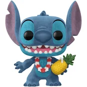 Funko Pop Disney Lilo in Stitch Luau Stitch Flocked