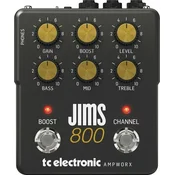 TC Electronic JIMS 800 Preamp Kitarski ojačevalec (Kot novo)