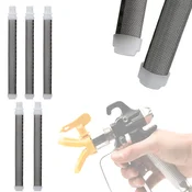Rosfix ROSFIX FILTER PALČNI 60 MESH ZA AGREGAT ZA BARVANJE – 96,8 MM DOLŽINA, 9 MM PREMER, KOVINA/PLASTIKA | SET 5 KOS, (5000073698)