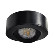 Ugradna LED spot svetiljka 5W/230V 4200K, precnik 9,3 cm, crna