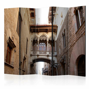 Paravan u 5 dijelova - Barcelona Palau generalitat in gothic Barrio II [Room Dividers] 225x172