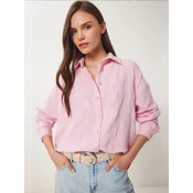 Happiness Istanbul Majica Hemden rosé