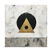 Canvas Slika na platnu Triangle, 60x60 cm