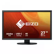 EIZO ColorEdge CS2740-BK LED display 68.3 cm (26.9) 3840 x 2160 pixels 4K Ultra HD Black