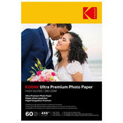 KODAK Ultra Premium Photo RC Gloss (280g/m2) 10x15 (A6) 60 listov