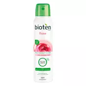 shumee Bioten Rose sprej 48 ur, vonj vrtnice, veganski, brez alkohola in aluminija 150 ml