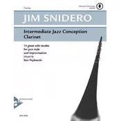 SNIDERO:INTERMEDIATE JAZZ CONCEPTION CLARINET +ONLINE AUDIO 15 GREAT