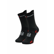 Compressport Pro Racing nogavice v4.0 Run High Black/Red T1