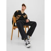 JACK & JONES Kavbojke JJIALEX JJORIGINAL črna