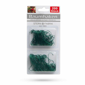 Family Christmas Obešalniki za božične okraske - temno zeleni - 200 kosov/paket