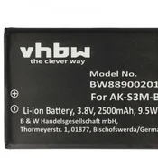 Baterija za Emporia SuperEasy, AK-S3M, 2500 mAh