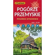 Compass Przemyśl in Dynowsko vznožje. Turistični zemljevid. Izdaja 2023. Kompas