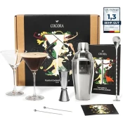 Cocora Martini 8-delni komplet iz nerjavečega jekla za koktajle