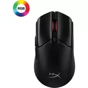 HiperKs Pulsefire Haste 2 bežicni igracki miš 6N0B0AA, crni