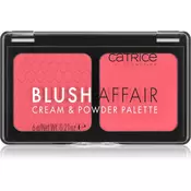 Catrice Blush Affair duo rdečilo odtenek 010 Stunning Strawberry 6 g