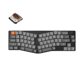 Keychron Keychron K11 Max QMK/VIA Brezžična Mehanska Tipkovnica Low-Profile Bela LED/Gateron Brown/K11M-H3, (22107831)