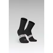 Gobik Kolesarske nogavice SUPERB UNISEX ESTANDARD BLACK AXIS črne S-M