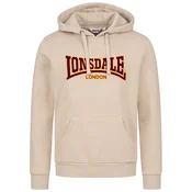 Lonsdale Mens hooded sweatshirt slim fit