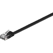 GOOBAY Wentronic Flachkabel U/UTP Cat6, črno, 15,0m, 95383, (20786802)